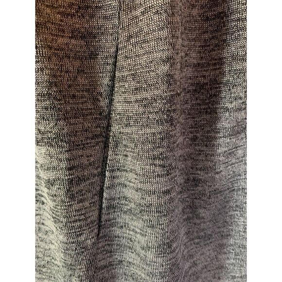Chicos Women's Long Layering  Grey Knit Jacket Size 2 Polyester Spandex Blend Wi - Picture 7 of 13
